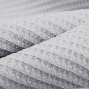 100% Cotton Waffle - Grey