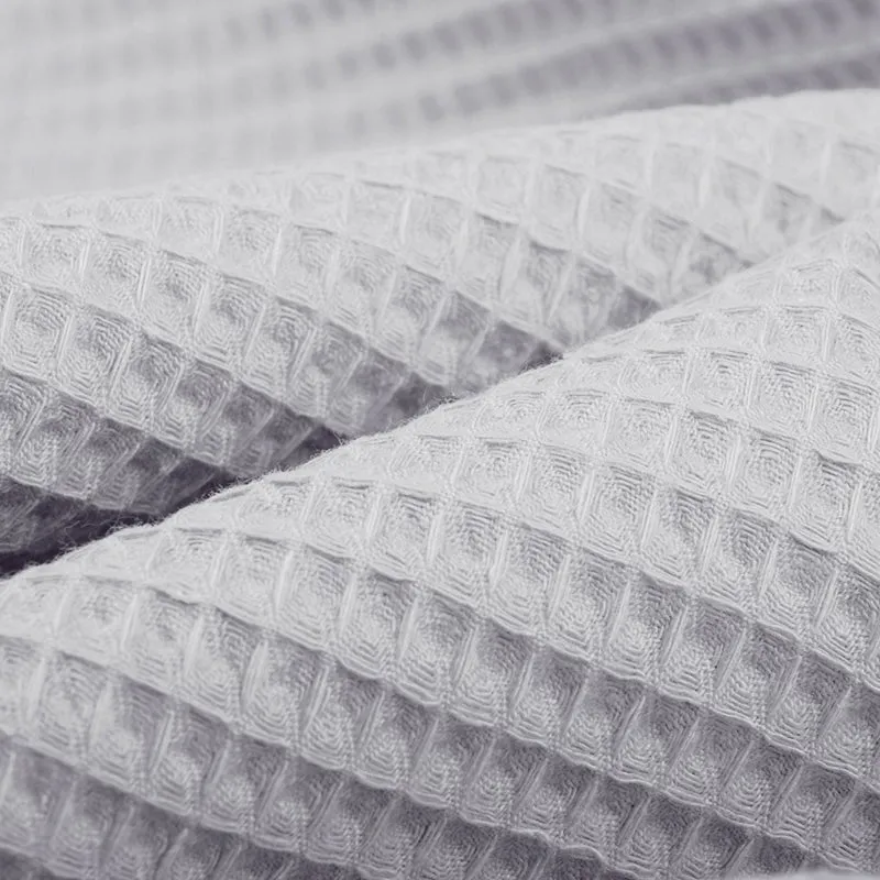 100% Cotton Waffle - Grey