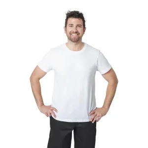 A103-XL Unisex Chef T-Shirt White XL
