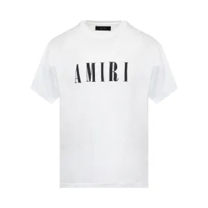 Amiri Core Logo T-Shirts in White