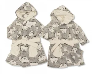 Baby Hooded Bathrobe - Teddy (3-24m) BIS-2020-2342