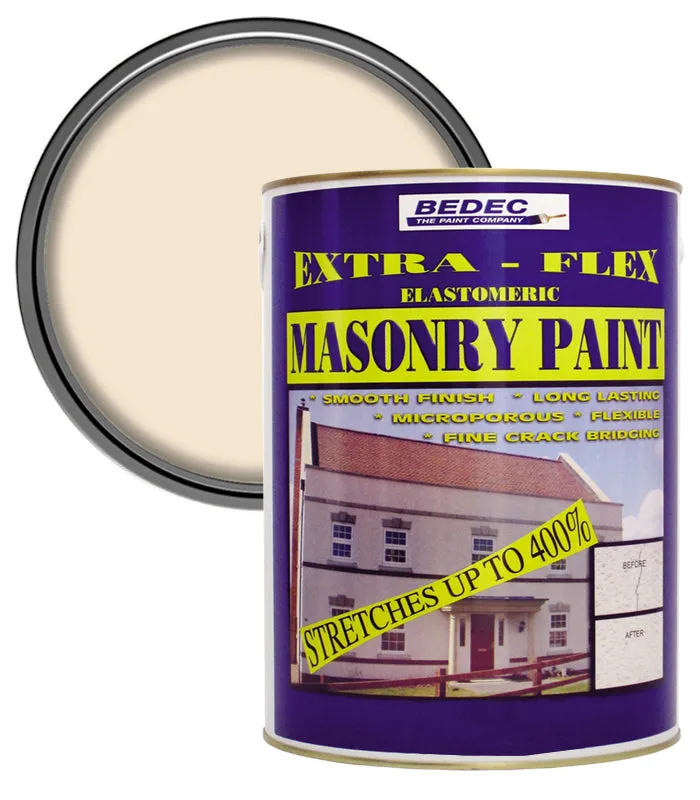 Bedec Extra Flex Masonry Paint - 5 Litre