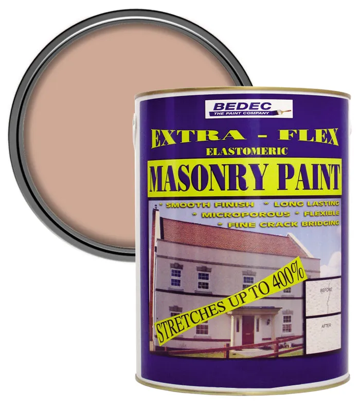 Bedec Extra Flex Masonry Paint - 5 Litre