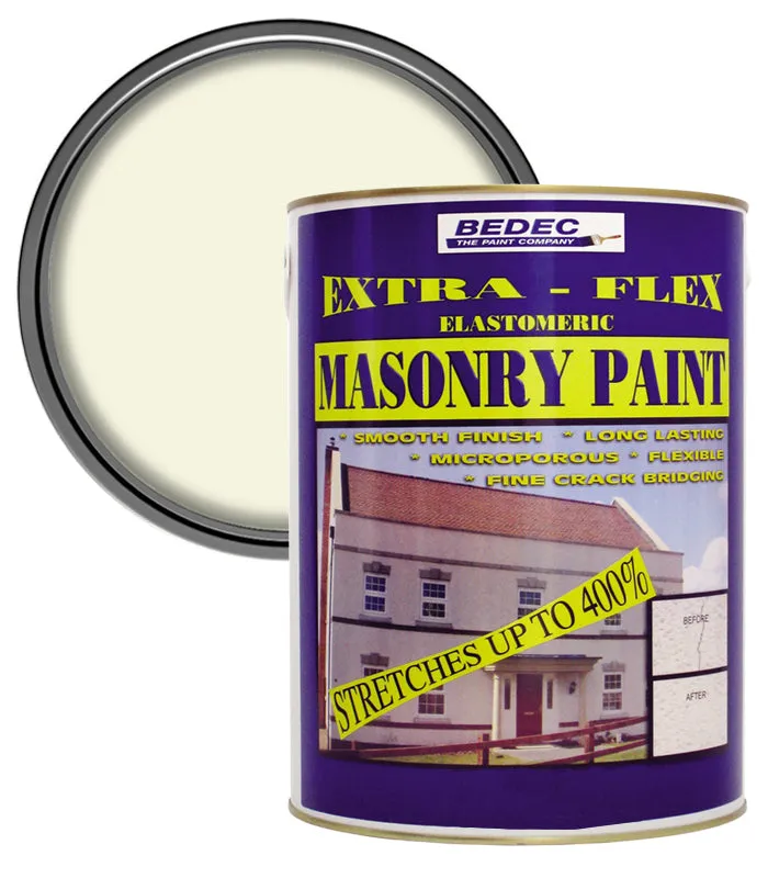 Bedec Extra Flex Masonry Paint - 5 Litre