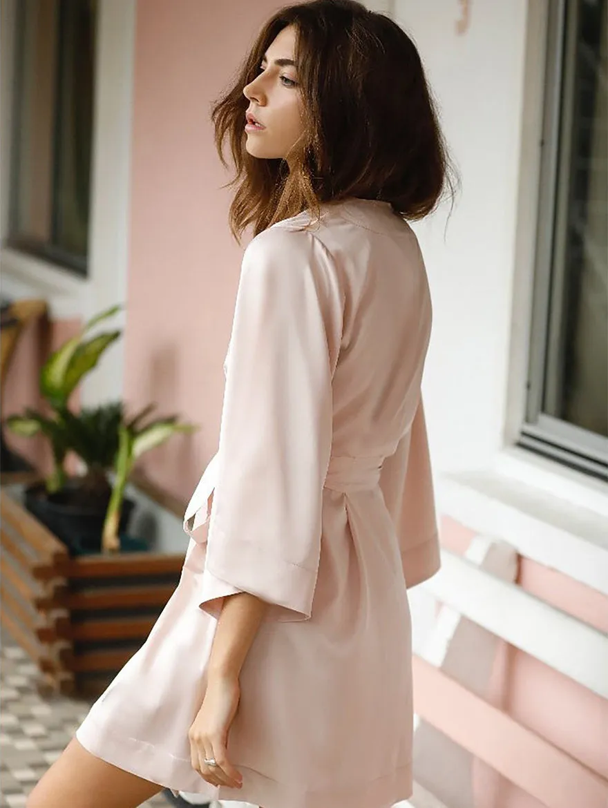 Blush Jasmine Robe