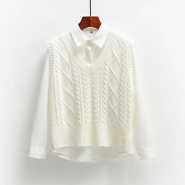 Boho Top - Sweater Vest