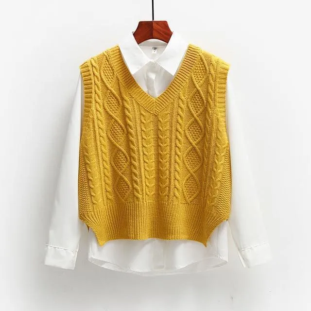 Boho Top - Sweater Vest