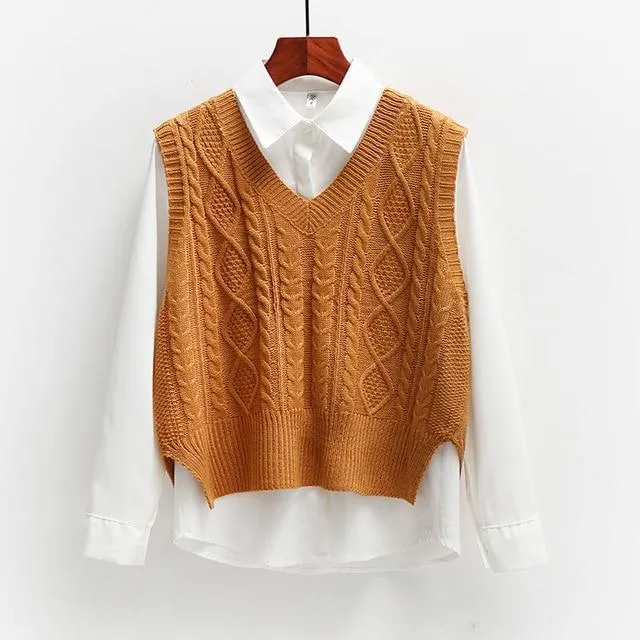 Boho Top - Sweater Vest