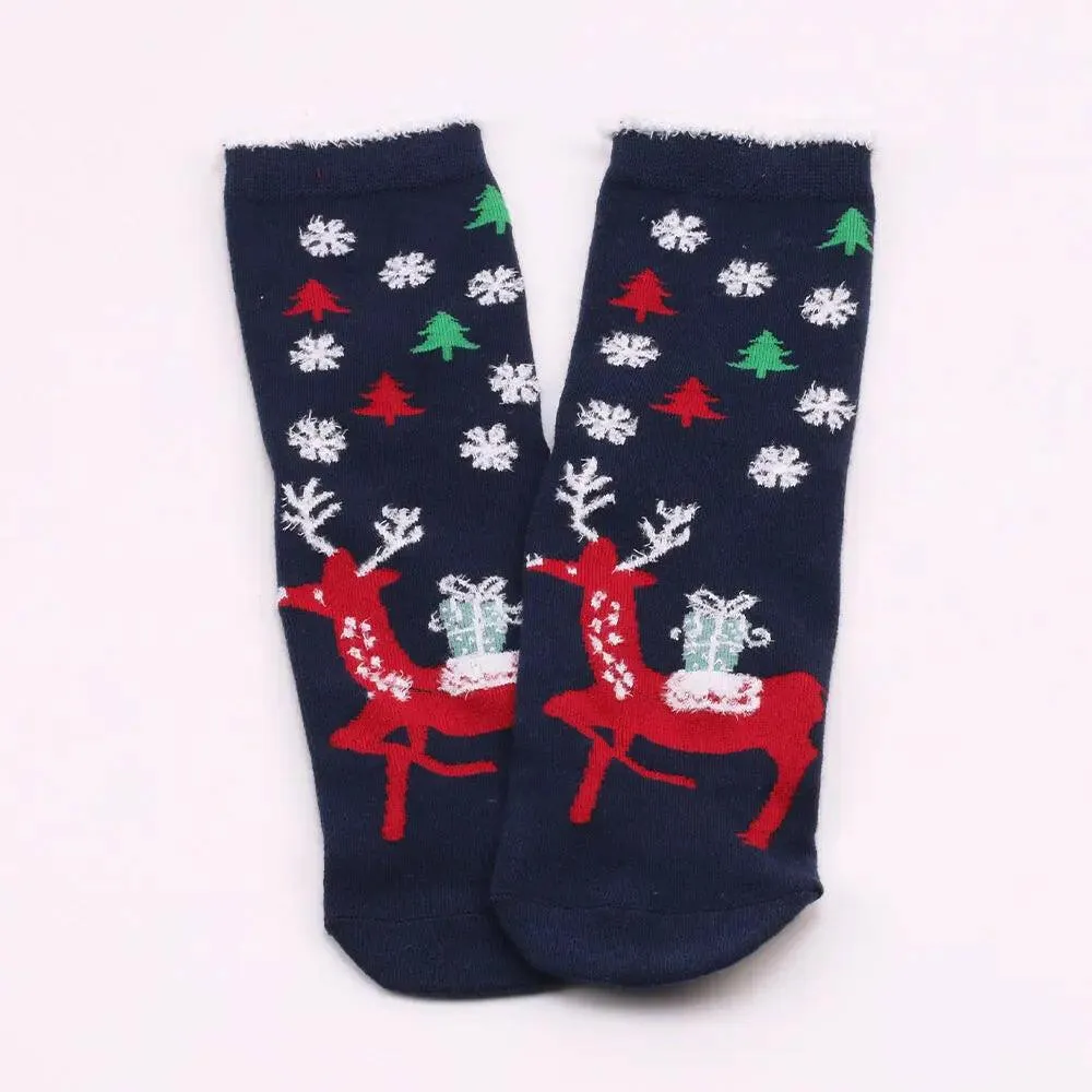 Cartoon Christmas  Socks
