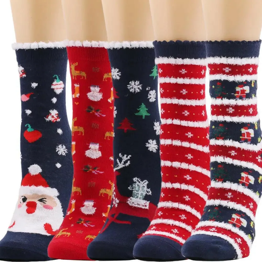 Cartoon Christmas  Socks