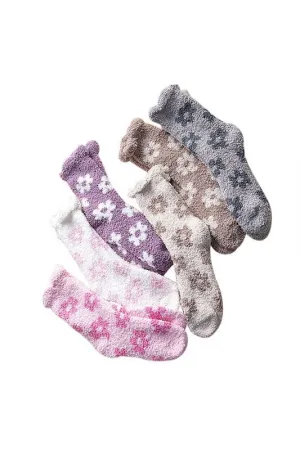 Daisy Plush Socks