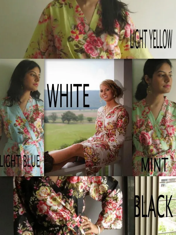 Dark Blue Bridesmaids Robes