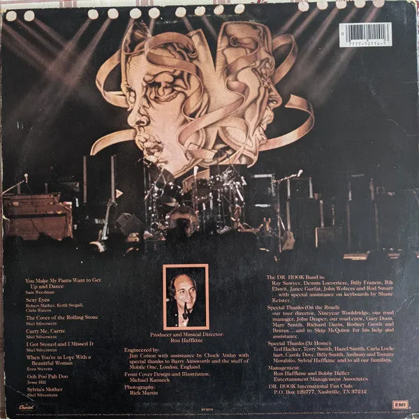 Dr. Hook - Live (LP, Album) (VG )