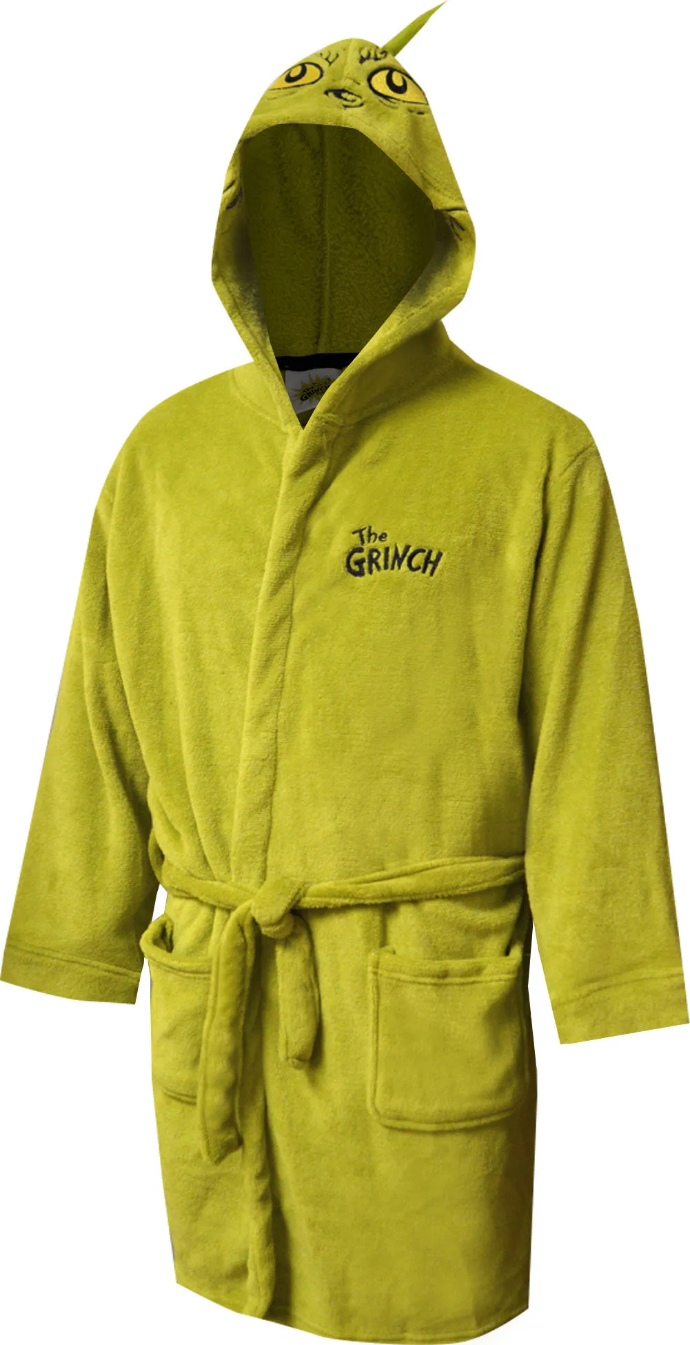 Dr Seuss Grinch Hooded Plush Robe