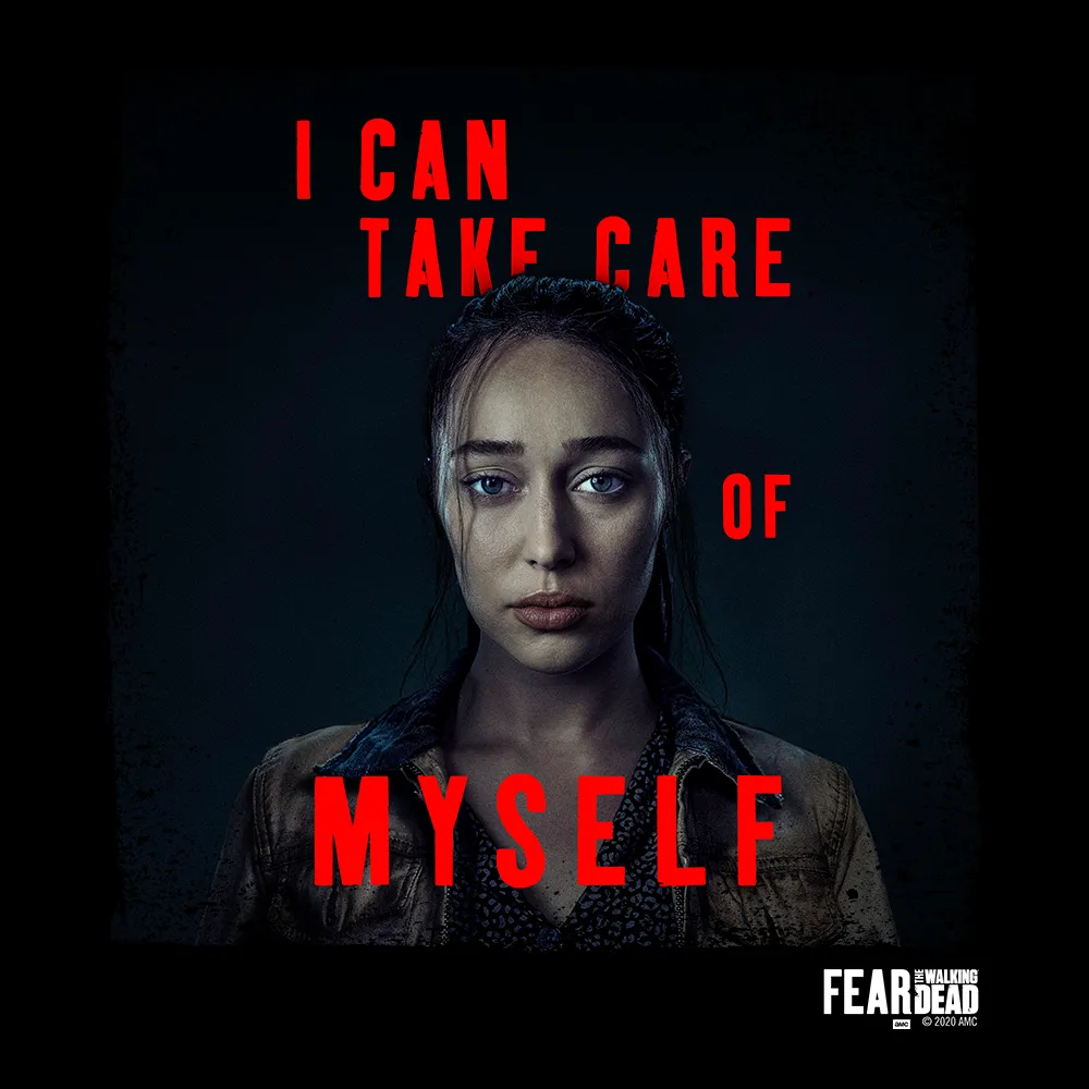 Fear The Walking Dead Season 6 Alicia Quote Women's Short Sleeve T-Shirt