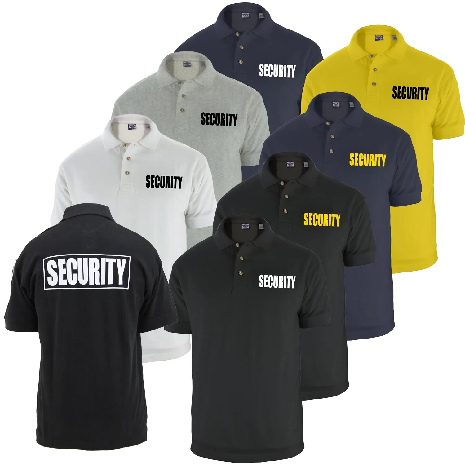 First Class Tactical Security Polo Shirts