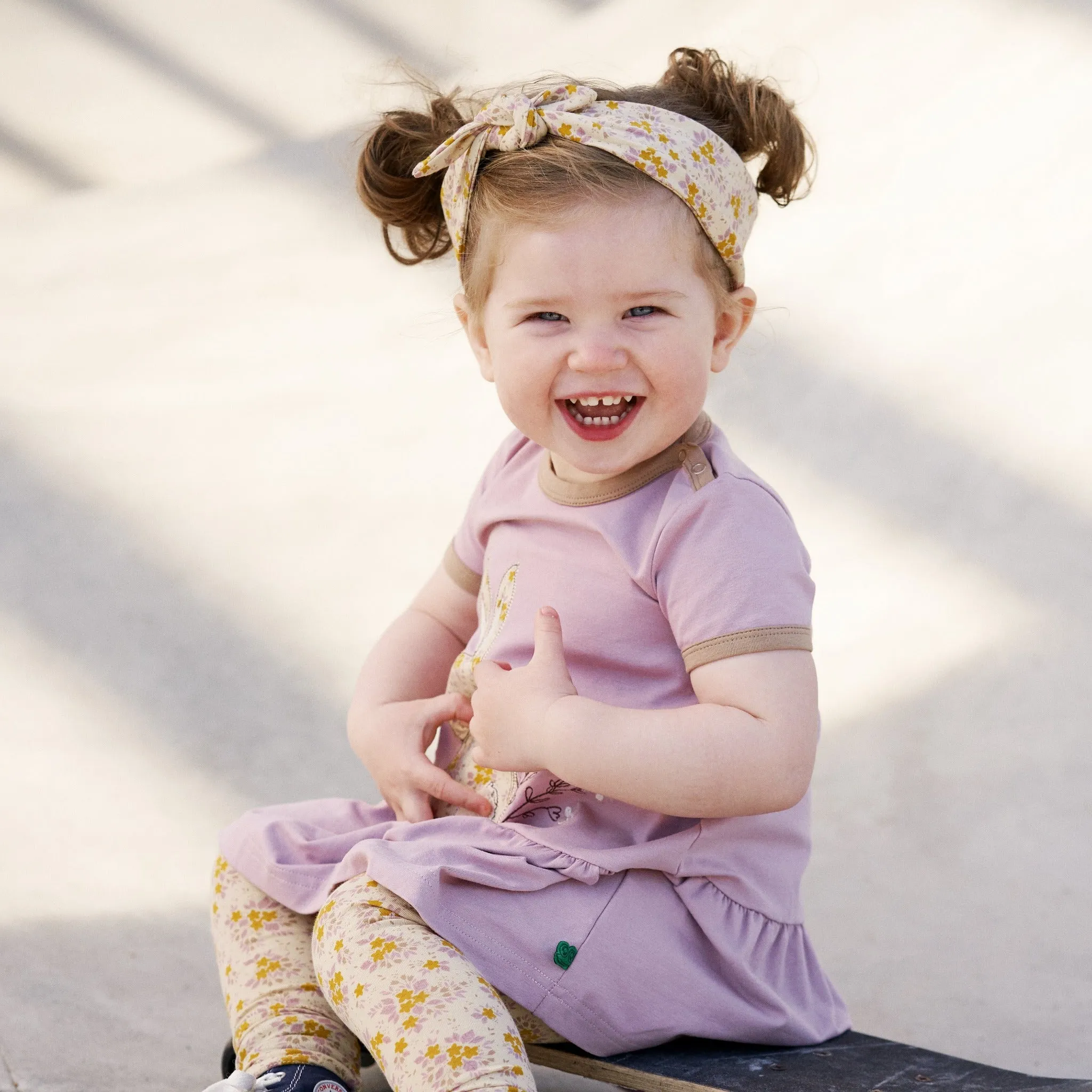 Flora short sleeve dress: Size 12-18M