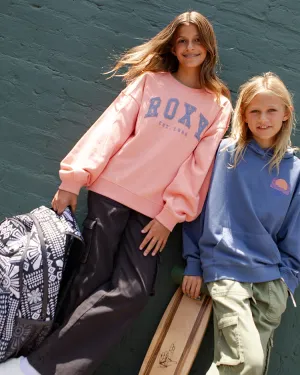 Girls 7-16 Roxy Arch Oversized Crew -