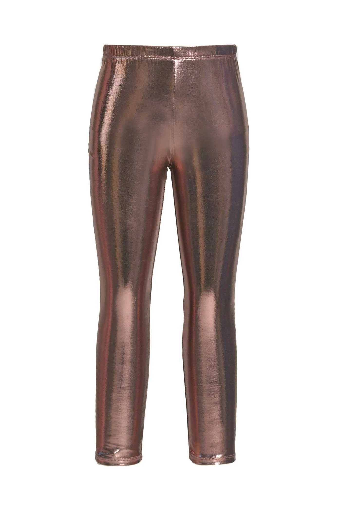 Girls Metallic Leggings