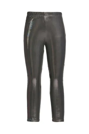 Girls Metallic Leggings