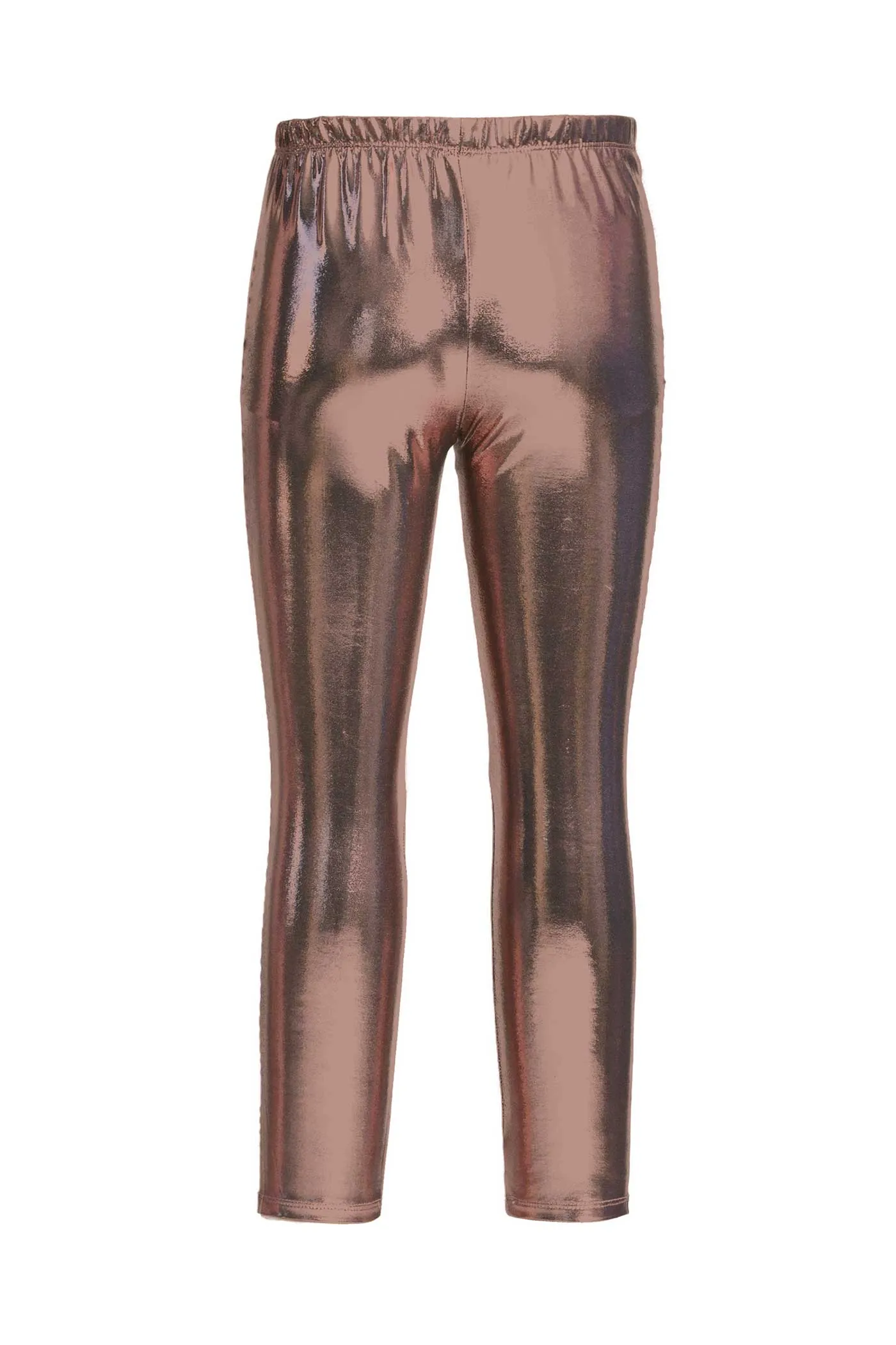 Girls Metallic Leggings
