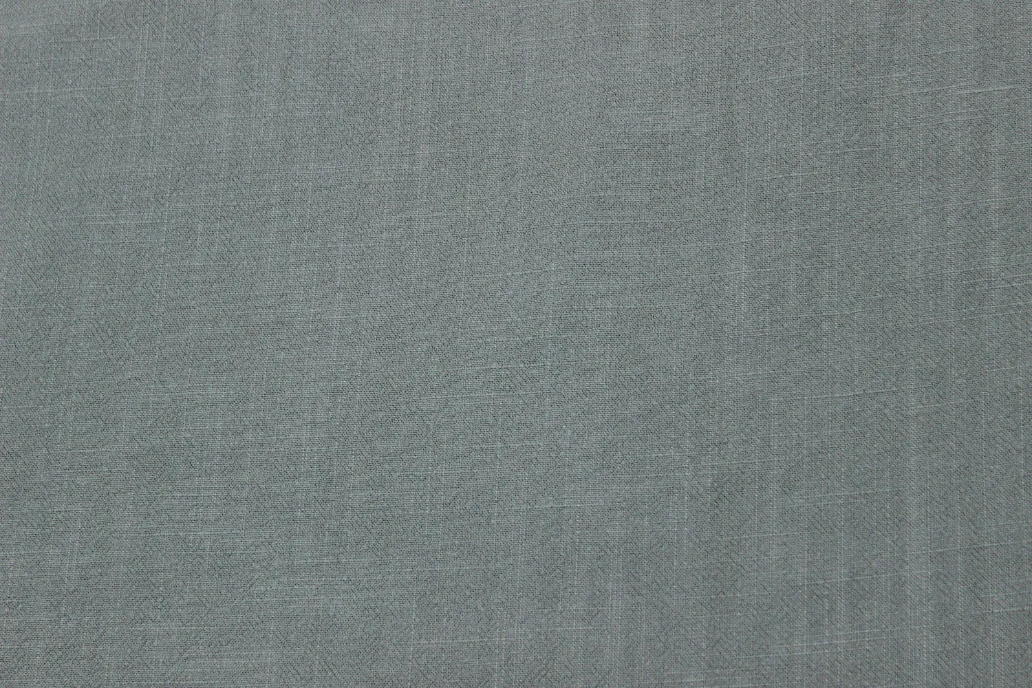 Gray Plain Soft Moss Plain Linen Blend Fabric