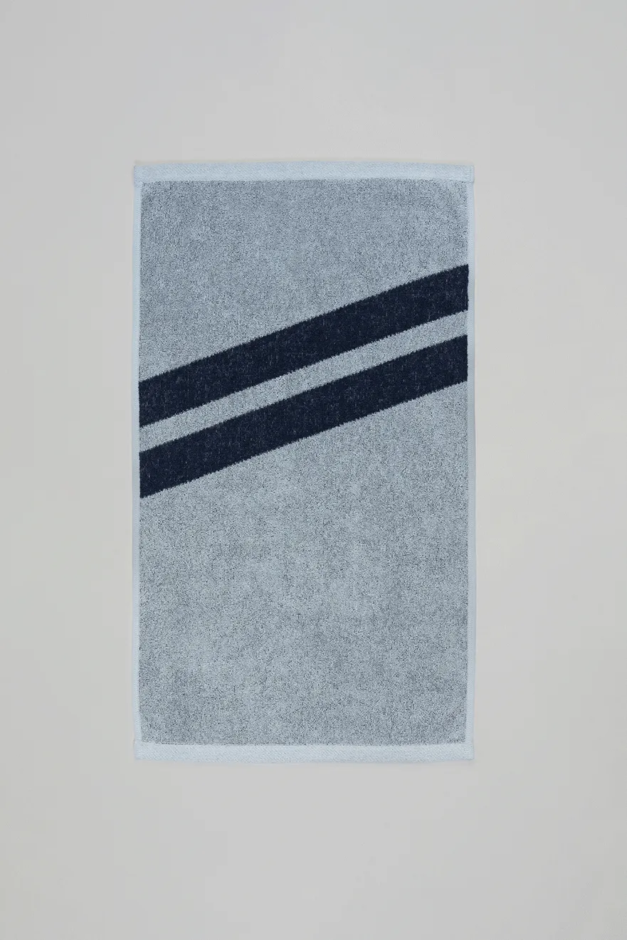 Hansen Hand Towel - Ink/Sky