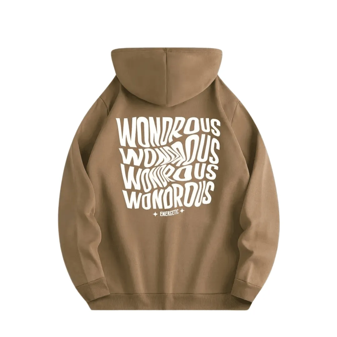 Hoodie "WONDROUS ENERGETIC"