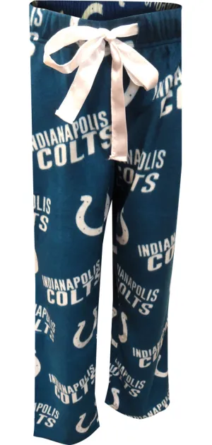 Indianapolis Colts Womens Ultra Soft Fleece Lounge Pants
