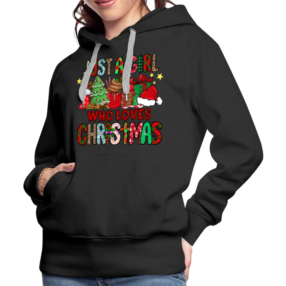 Just A Girl Who Loves Christmas - Premium Hoodie