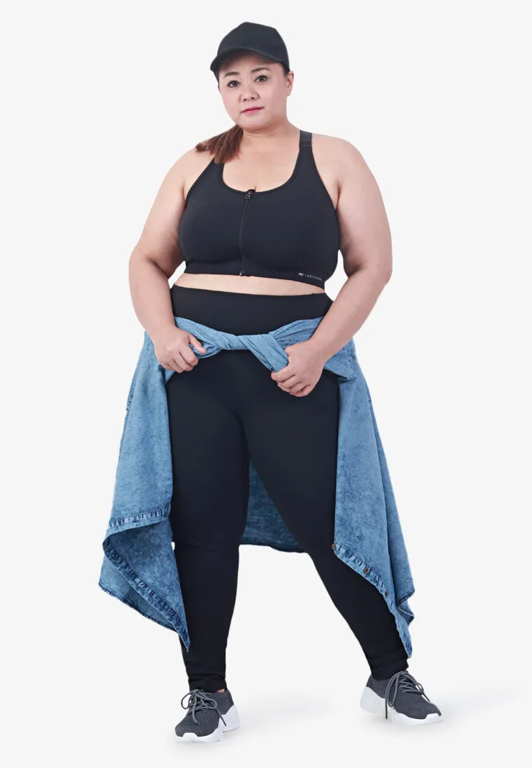 Living High-waisted Activewear Pocket Leggings - Maroon
