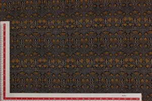 Mustard Geometrical Print Fabric