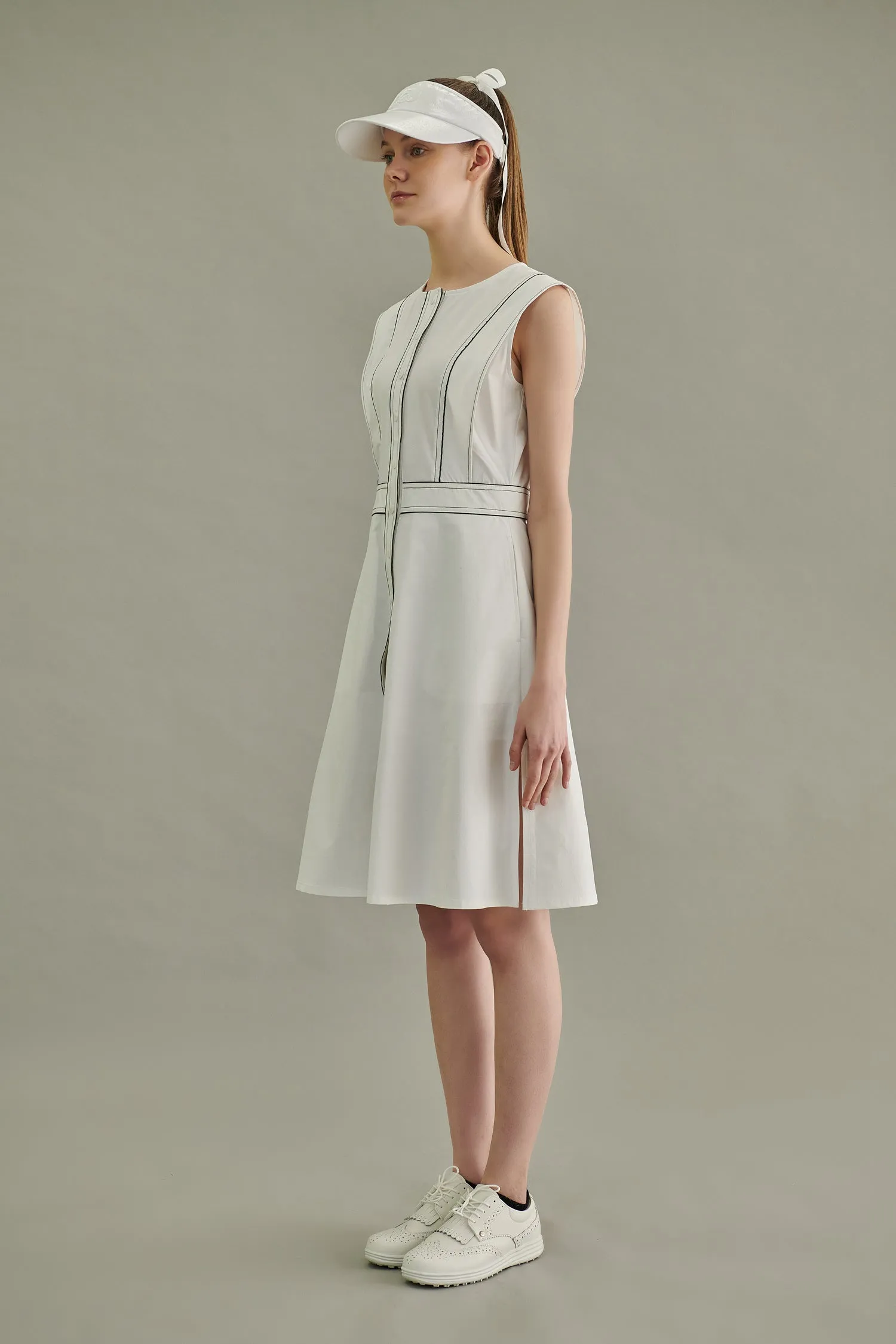 Neu Golf Shirts Dress White
