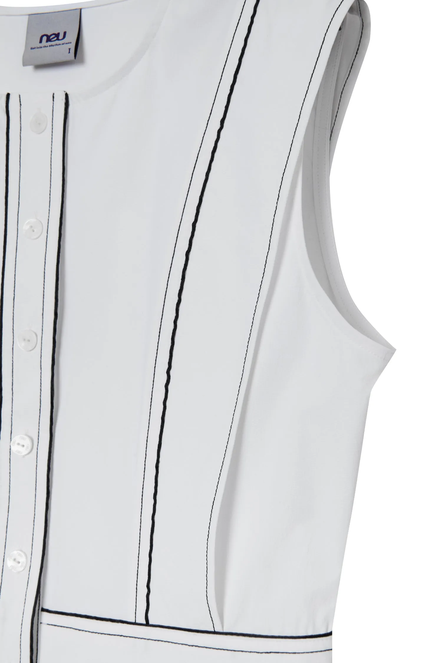 Neu Golf Shirts Dress White