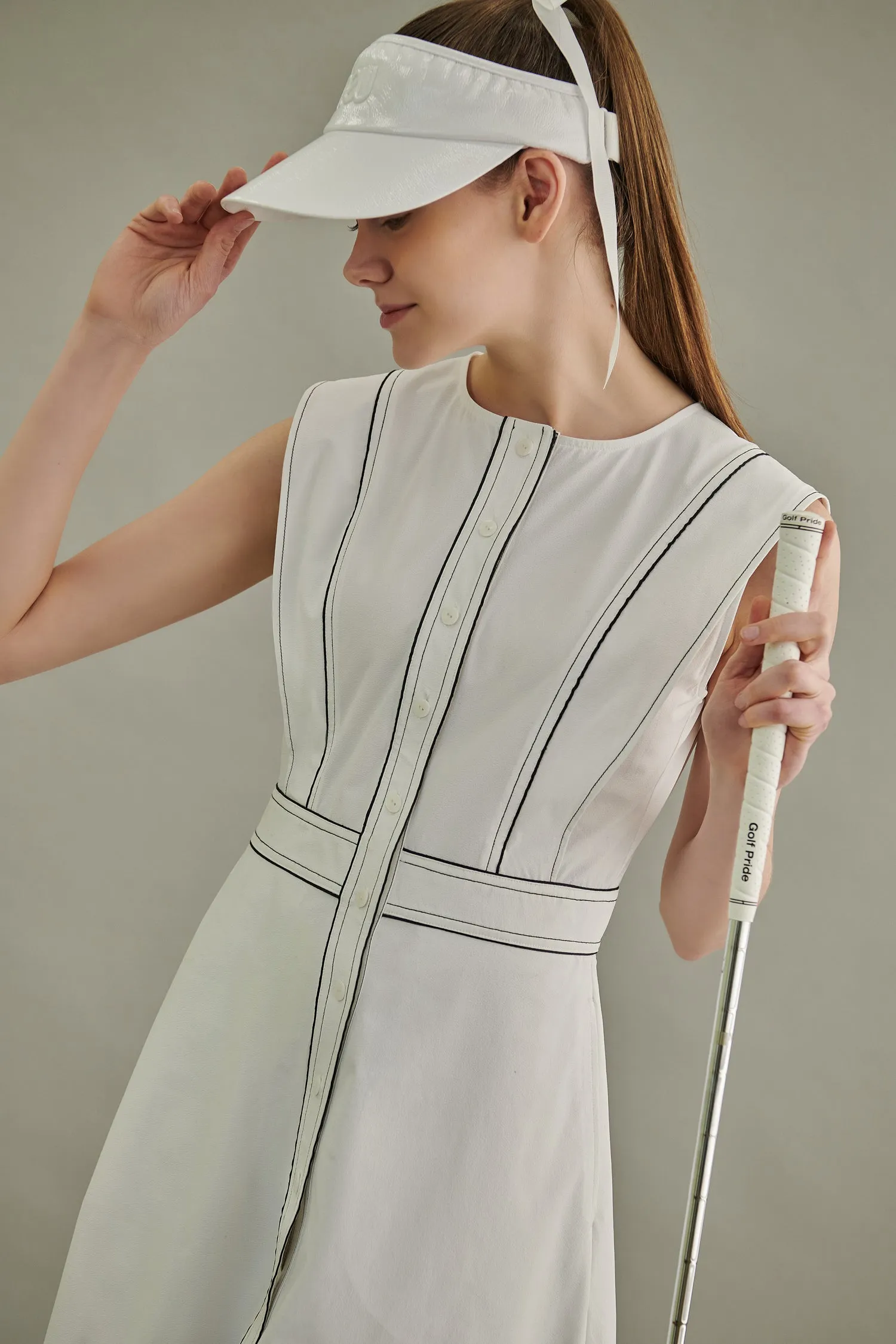 Neu Golf Shirts Dress White