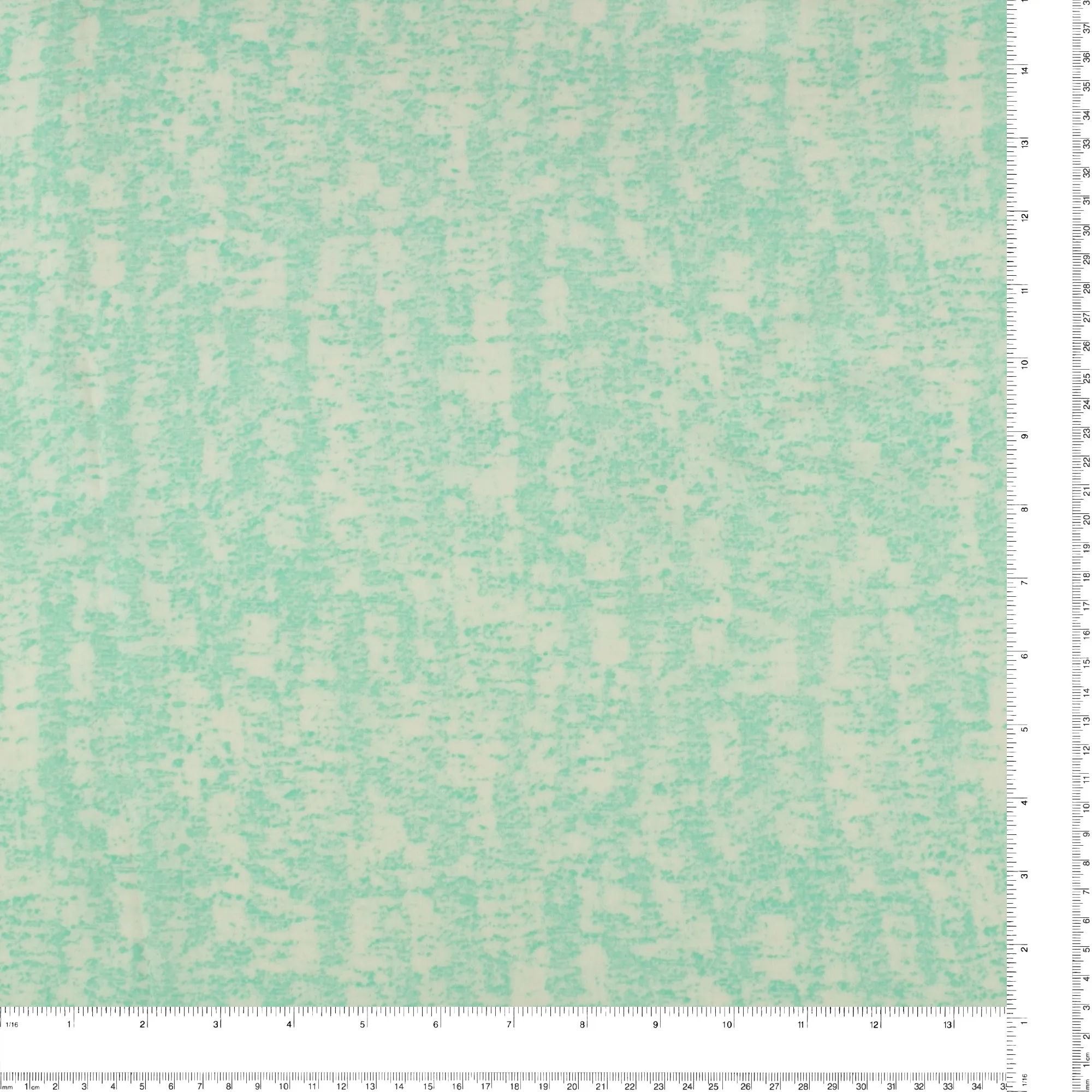 Printed Cotton Linen - AMALIA - Aqua