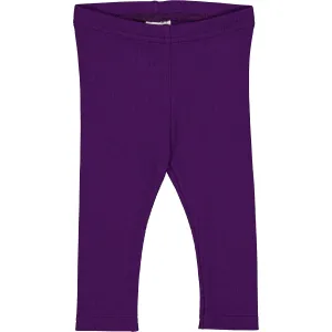 Ribbed leggings- sonic purple