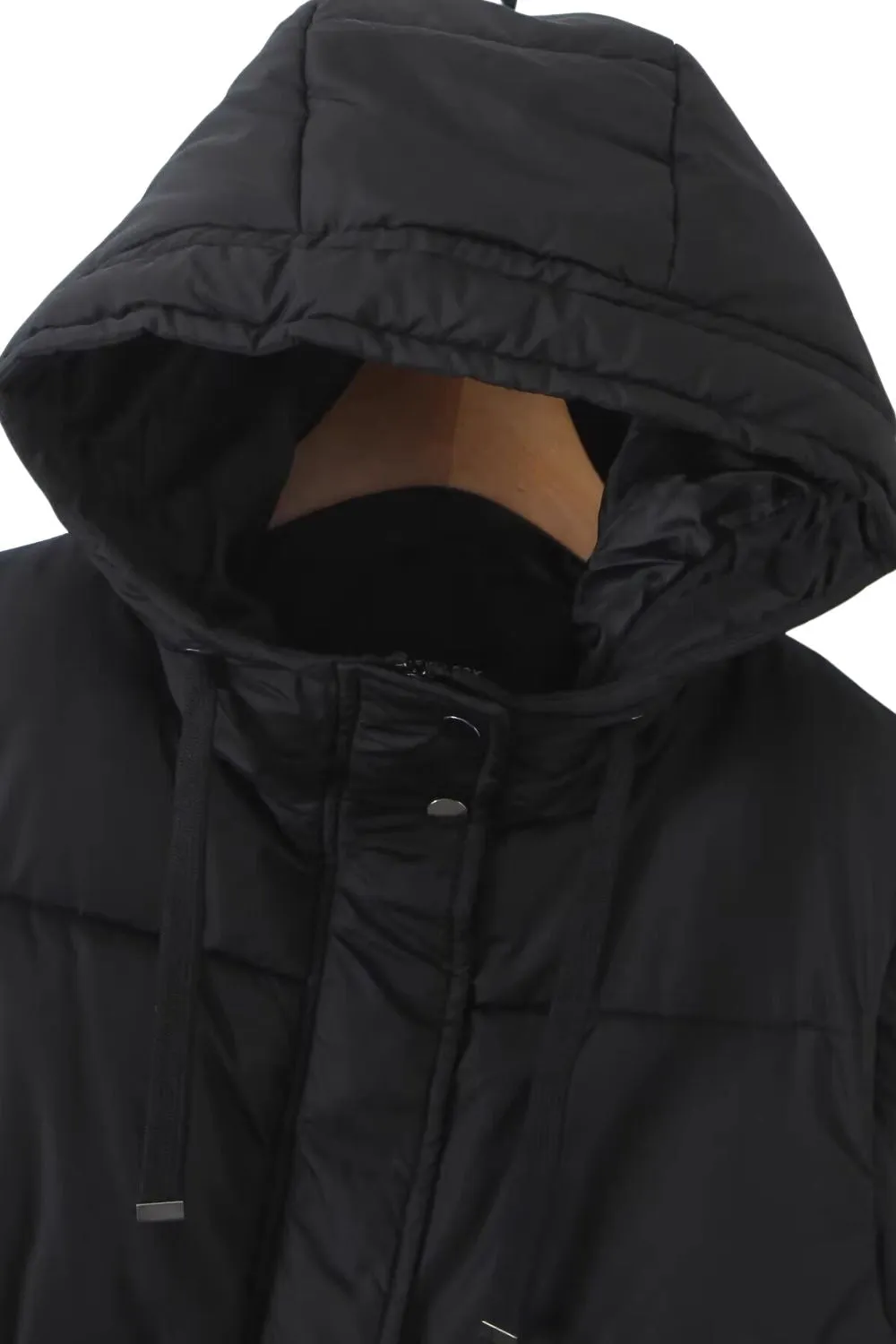 'Robin' Chic Long Hooded Cotton Vest