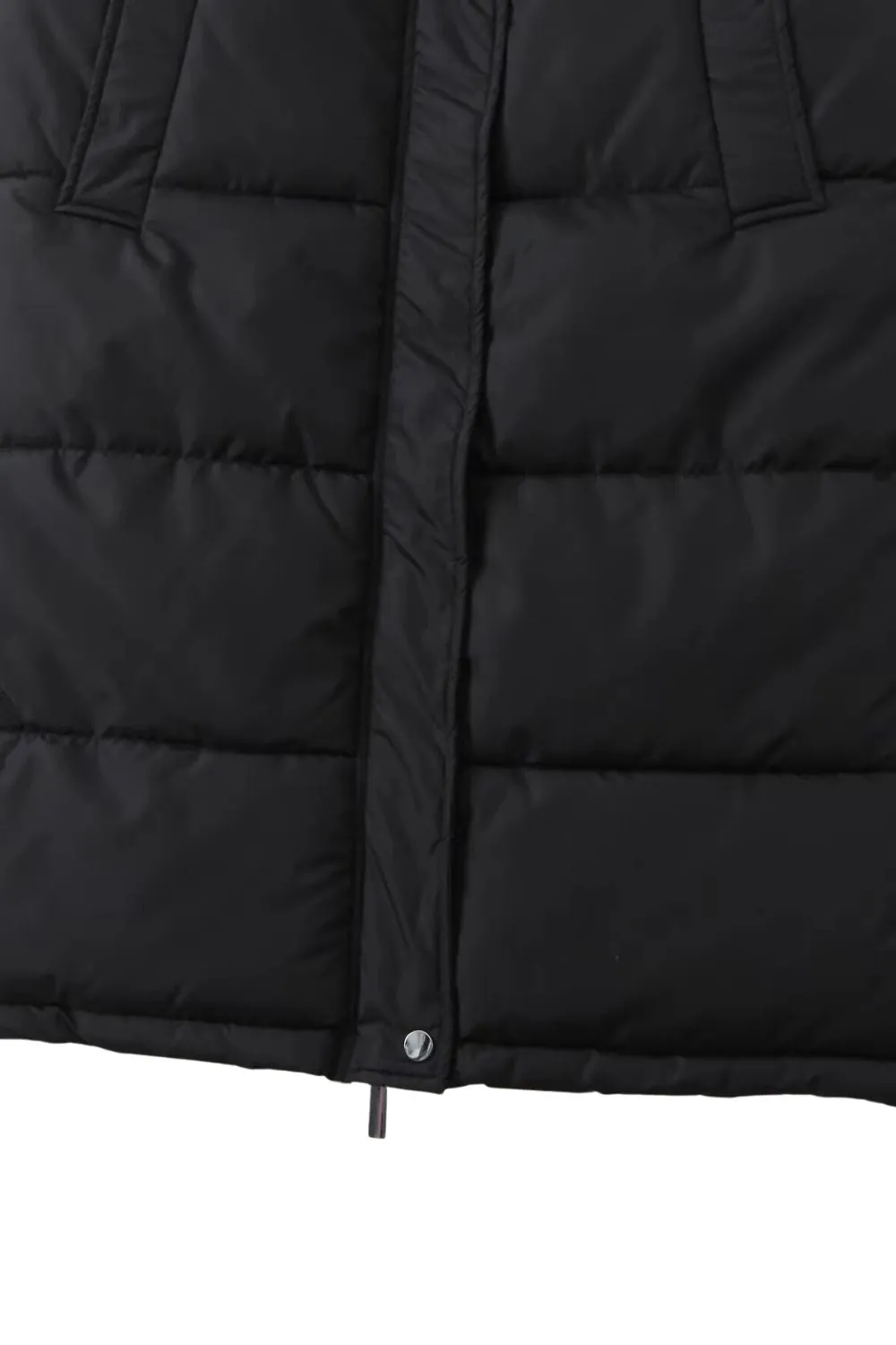 'Robin' Chic Long Hooded Cotton Vest