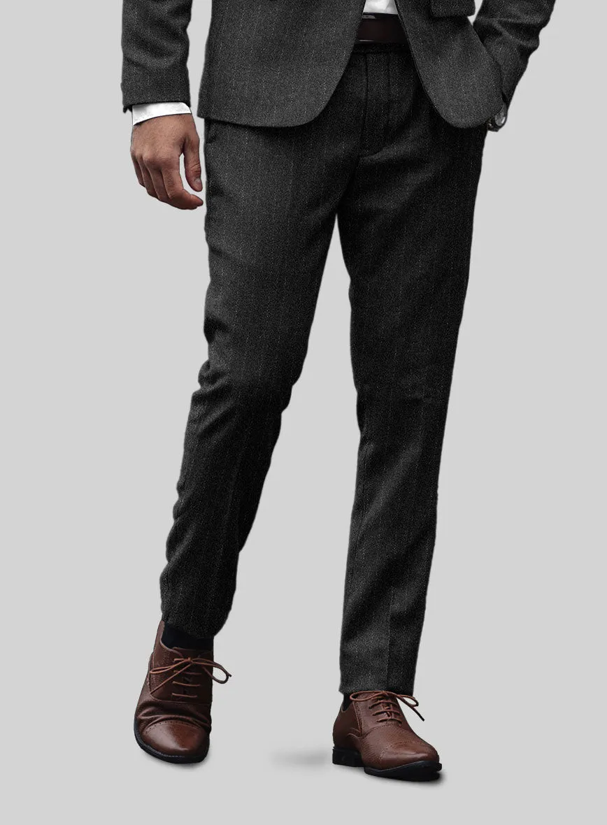Sartori Tiberio Charcoal Soft Tweed Pants