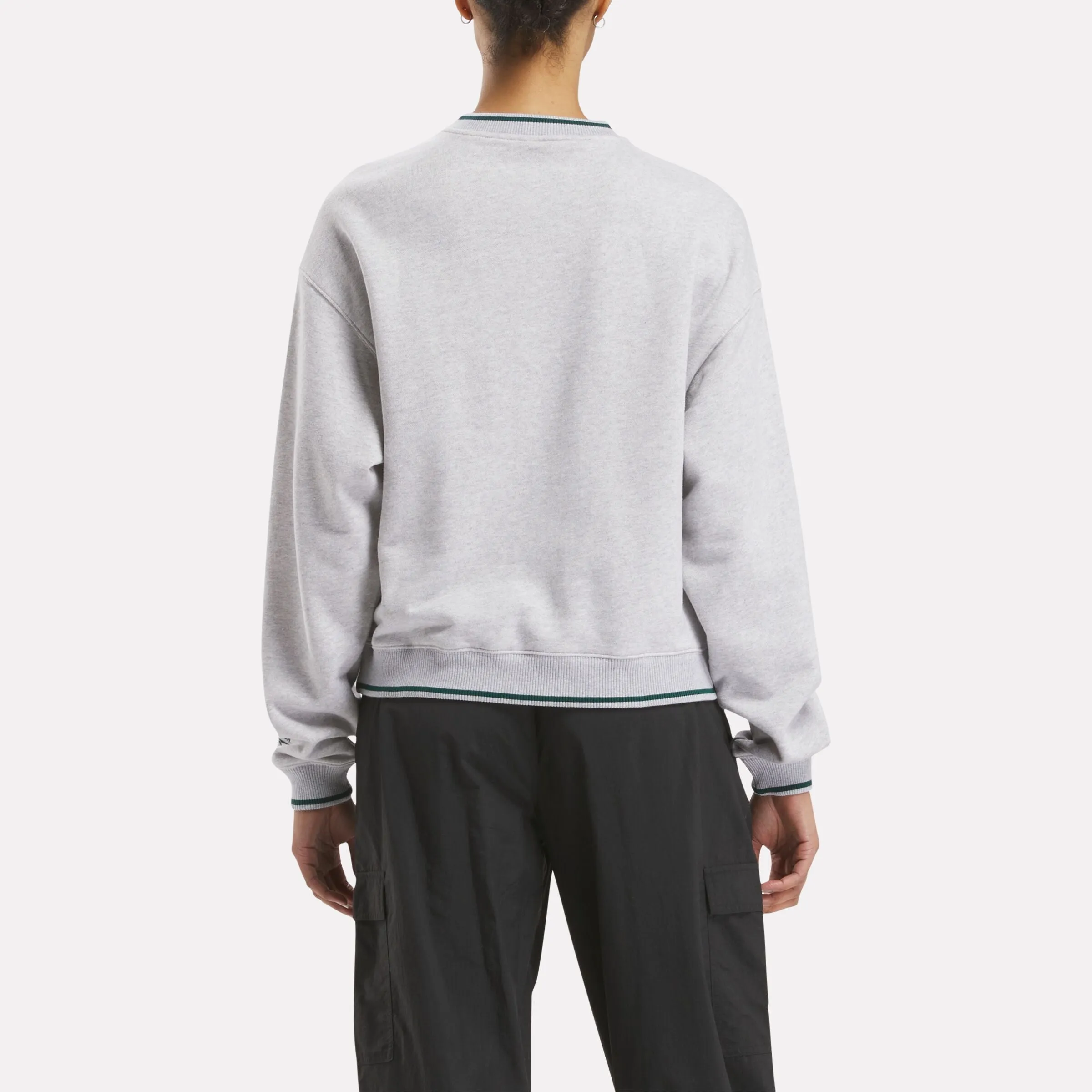 Team Crew Sweatshirt Light Grey Heather