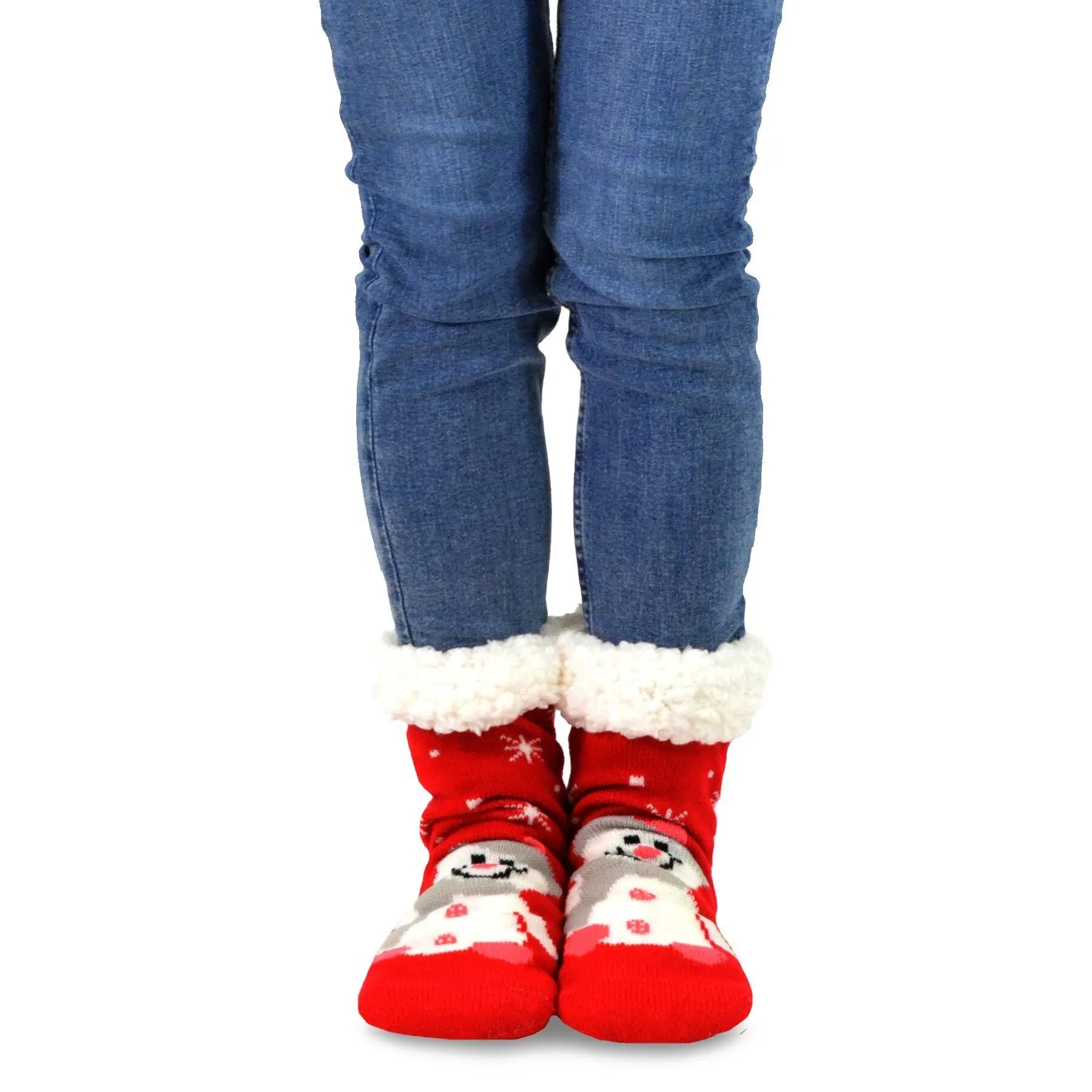TeeHee Socks Women's Double Layered Polyester Crew Assorted 3-Pack (X1296)
