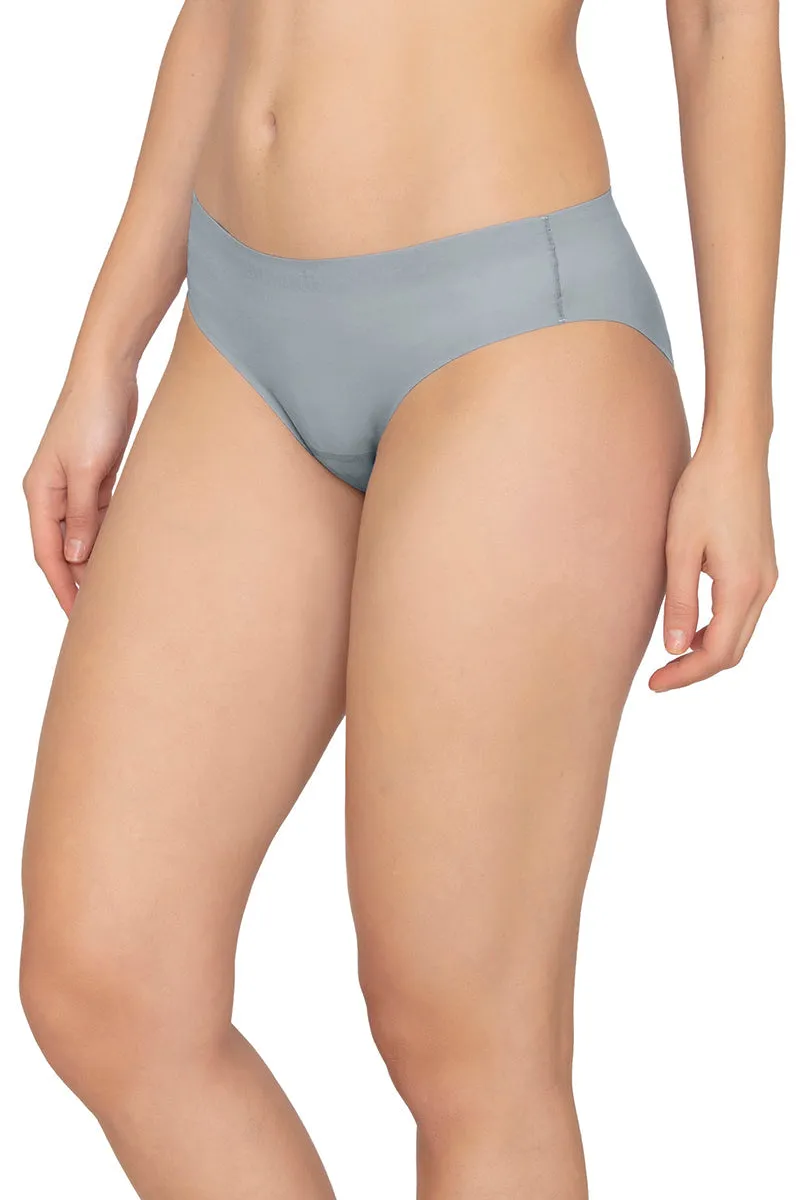 Vanish Seamless Bikini Panty - Soft Gray