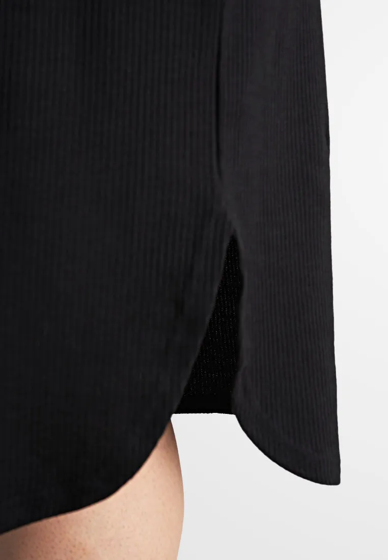 Willow Waffle Long Tunic Dress