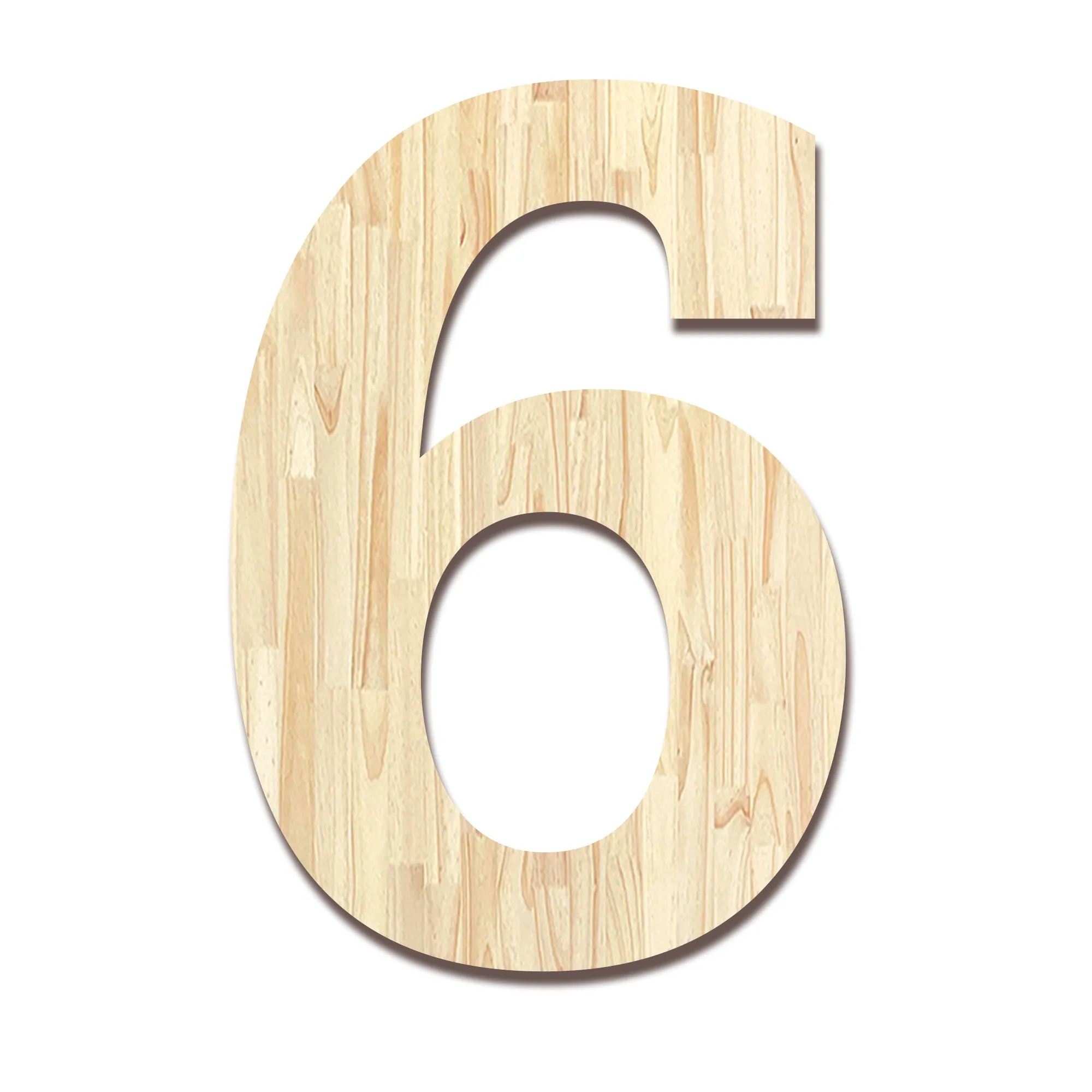 Wood Block Letter Unfinished Monogram Initial Alphabet Large Wall Numbers & Symbols for Home Bedroom Office Wedding Party DIY Decor Ready to Paint or Stain