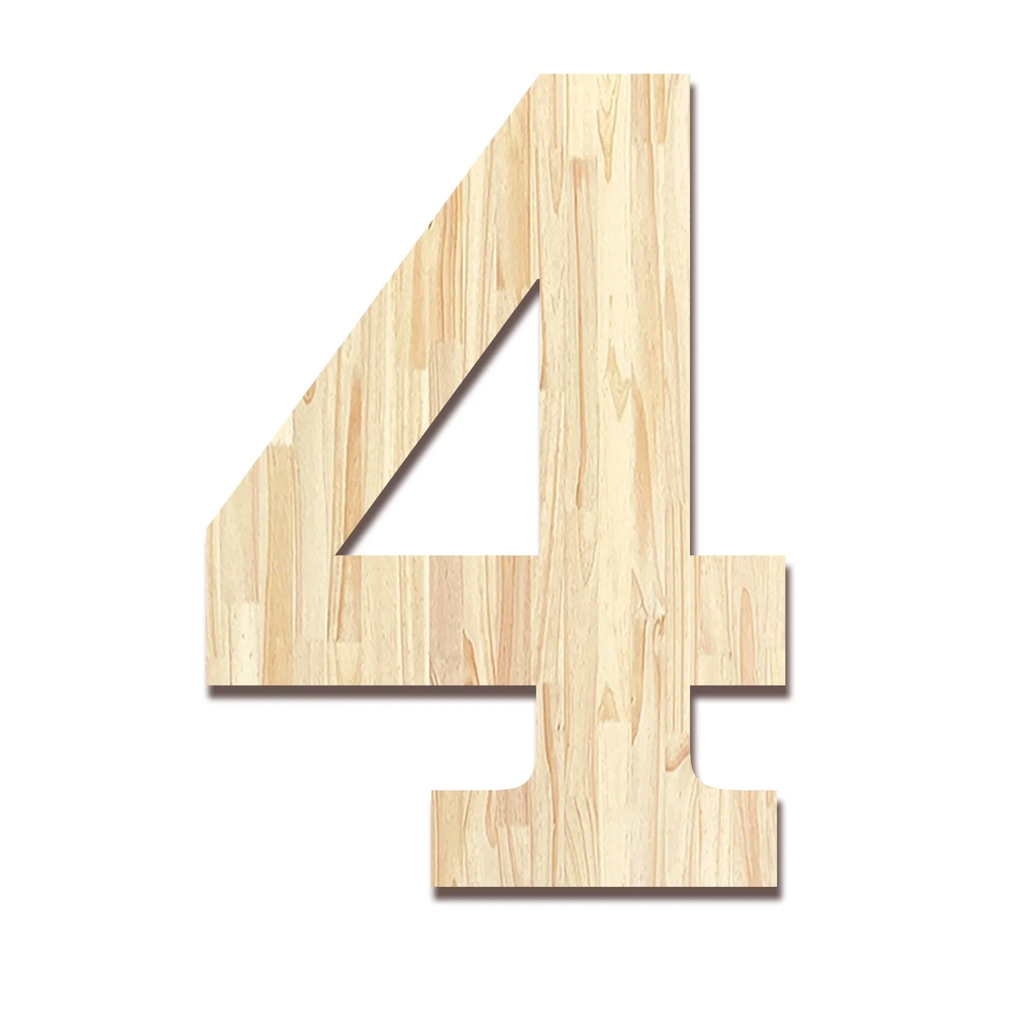 Wood Block Letter Unfinished Monogram Initial Alphabet Large Wall Numbers & Symbols for Home Bedroom Office Wedding Party DIY Decor Ready to Paint or Stain