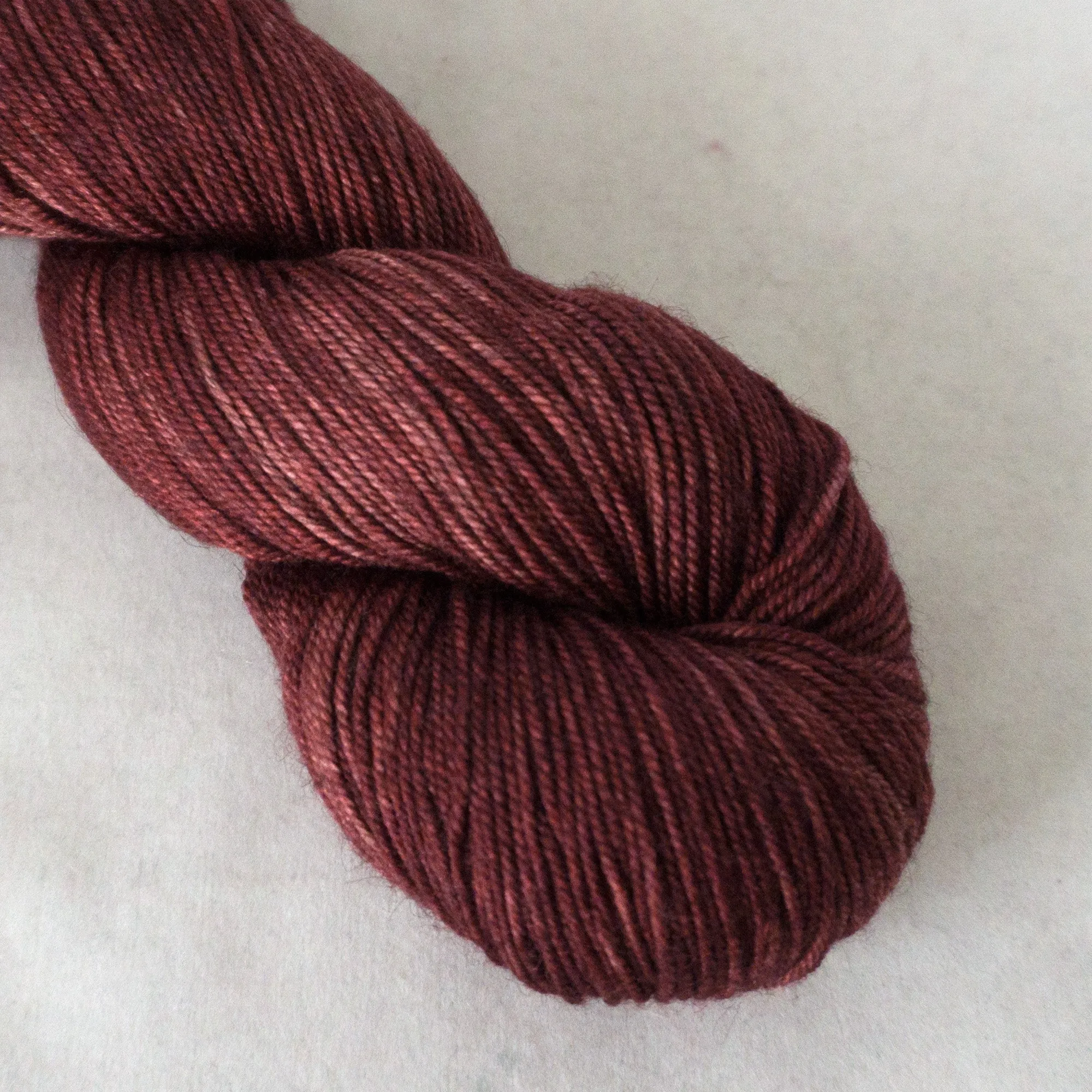 Yakity Yak Fingering Weight Yarn - Currant Tonal