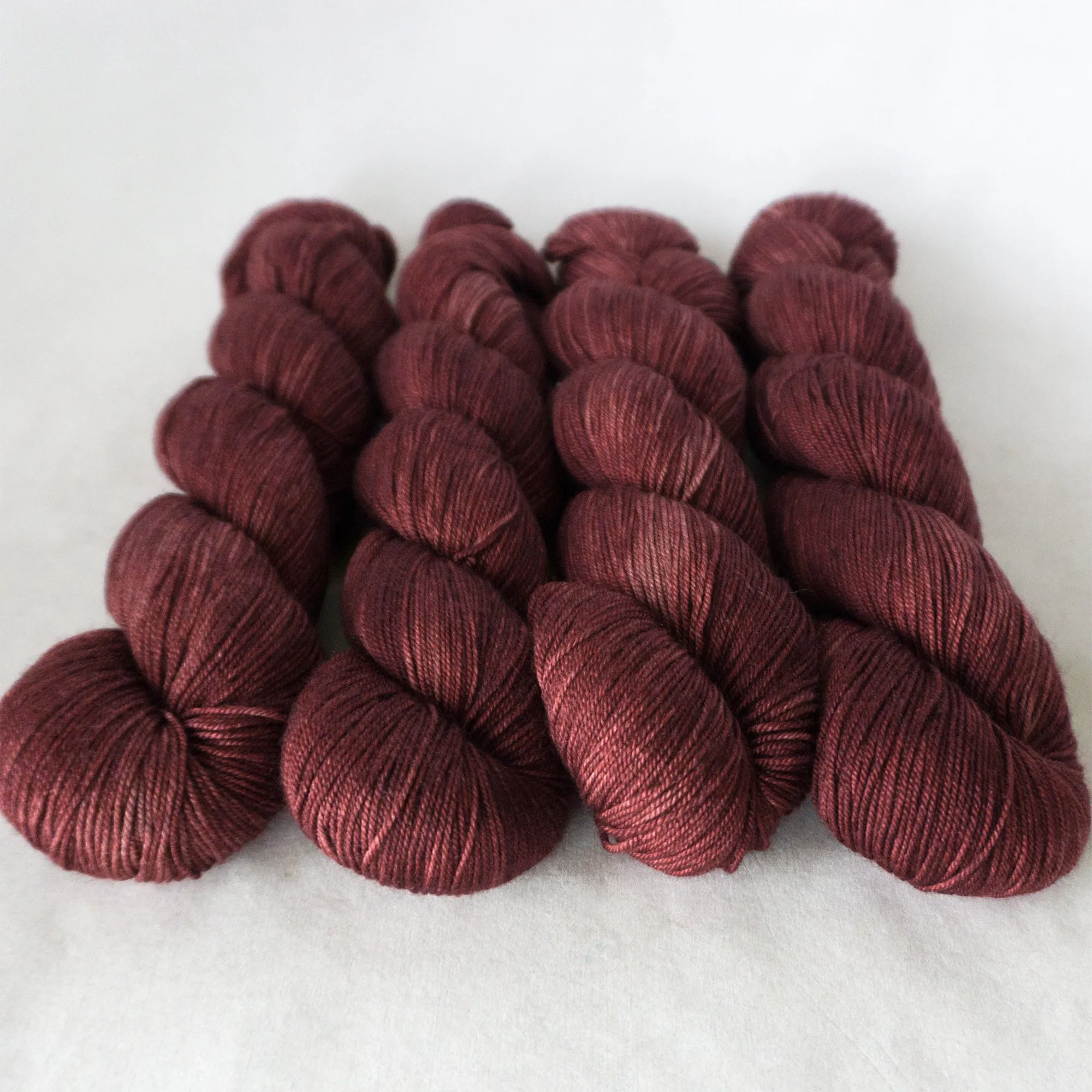 Yakity Yak Fingering Weight Yarn - Currant Tonal