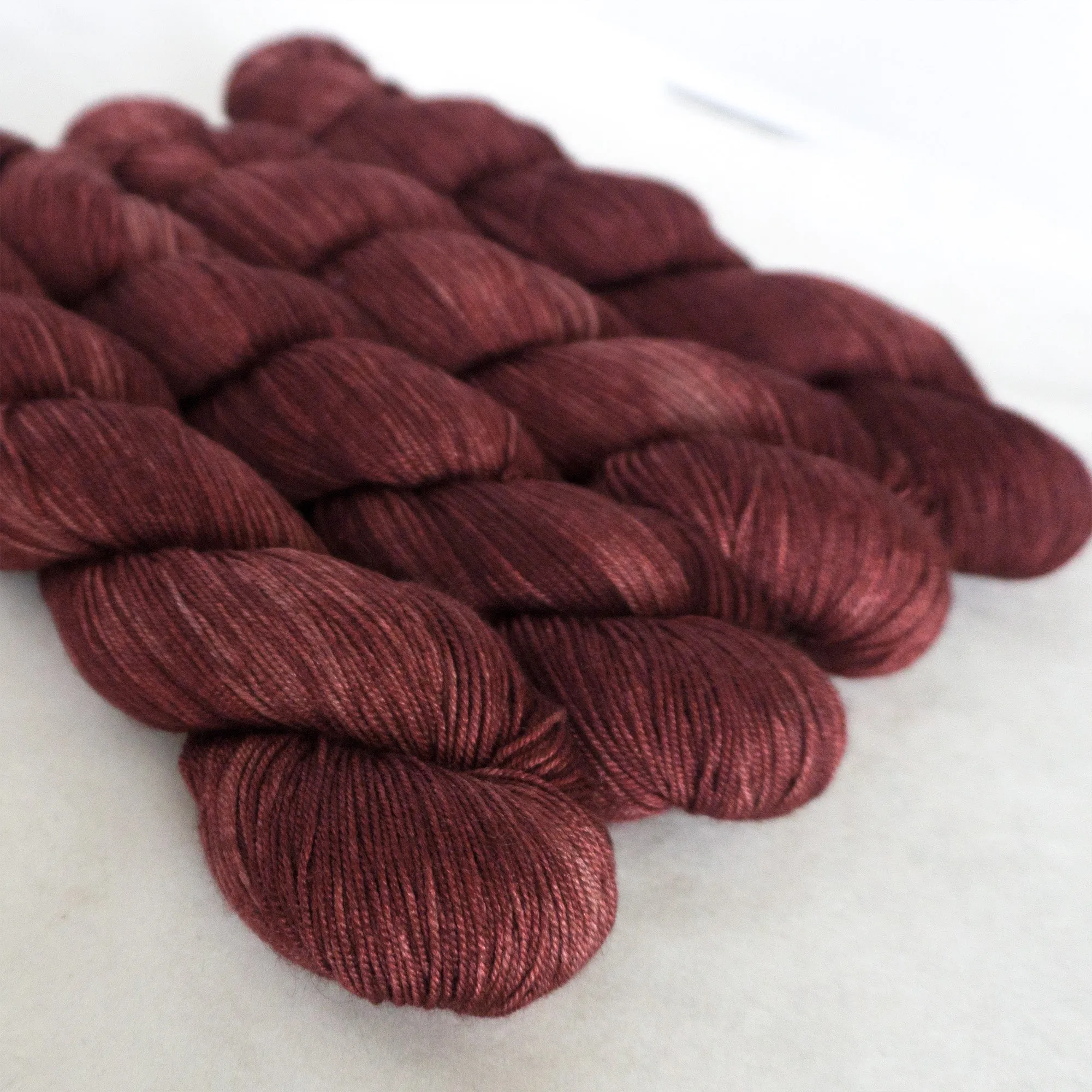 Yakity Yak Fingering Weight Yarn - Currant Tonal